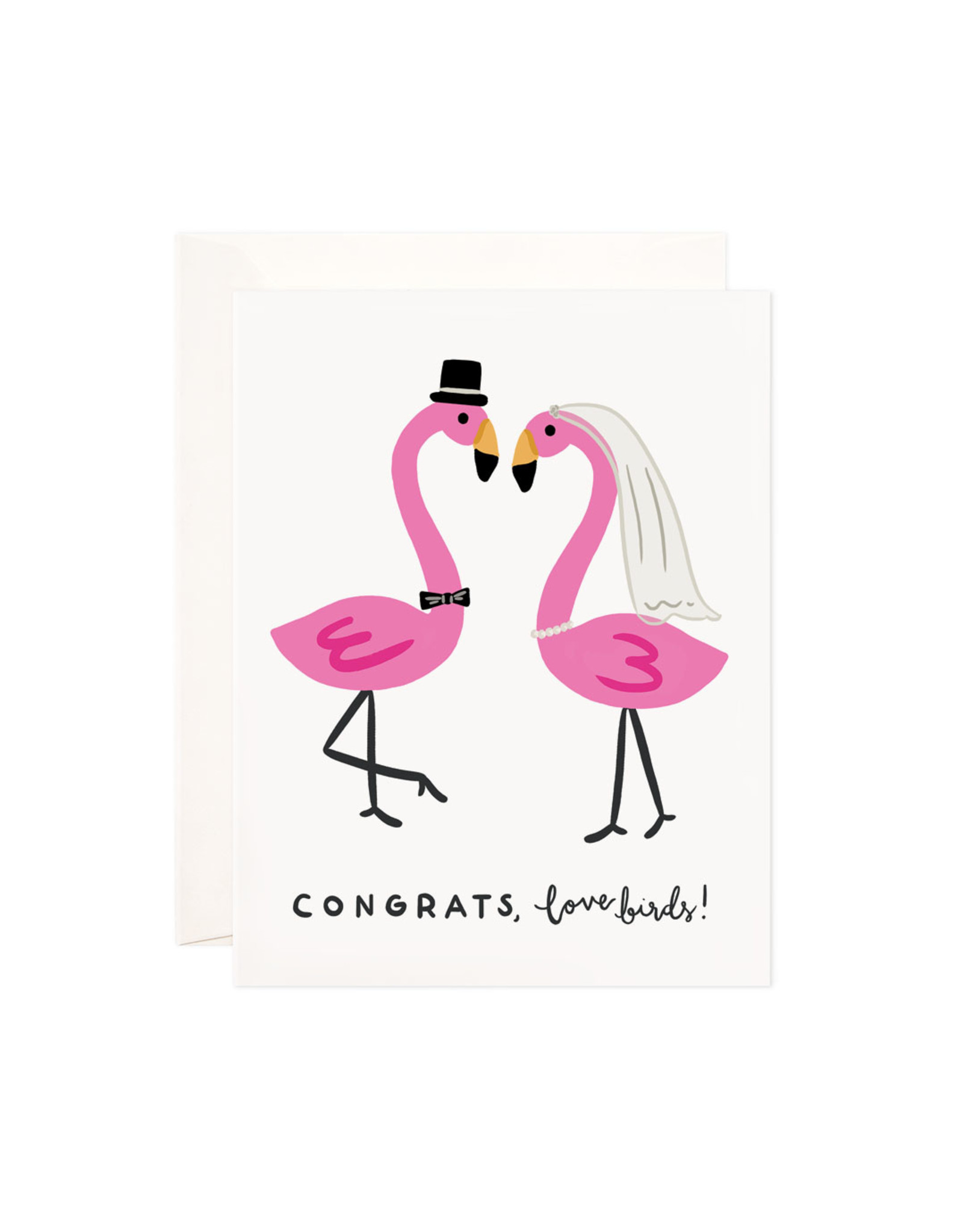 Bloomwolf Studio Bloomwolf - Love Birds Greeting Card