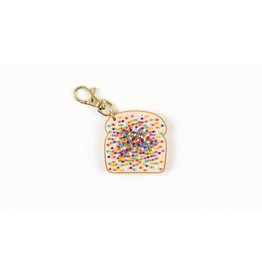 Can't Clutch This Sprinkled Toast Keychain