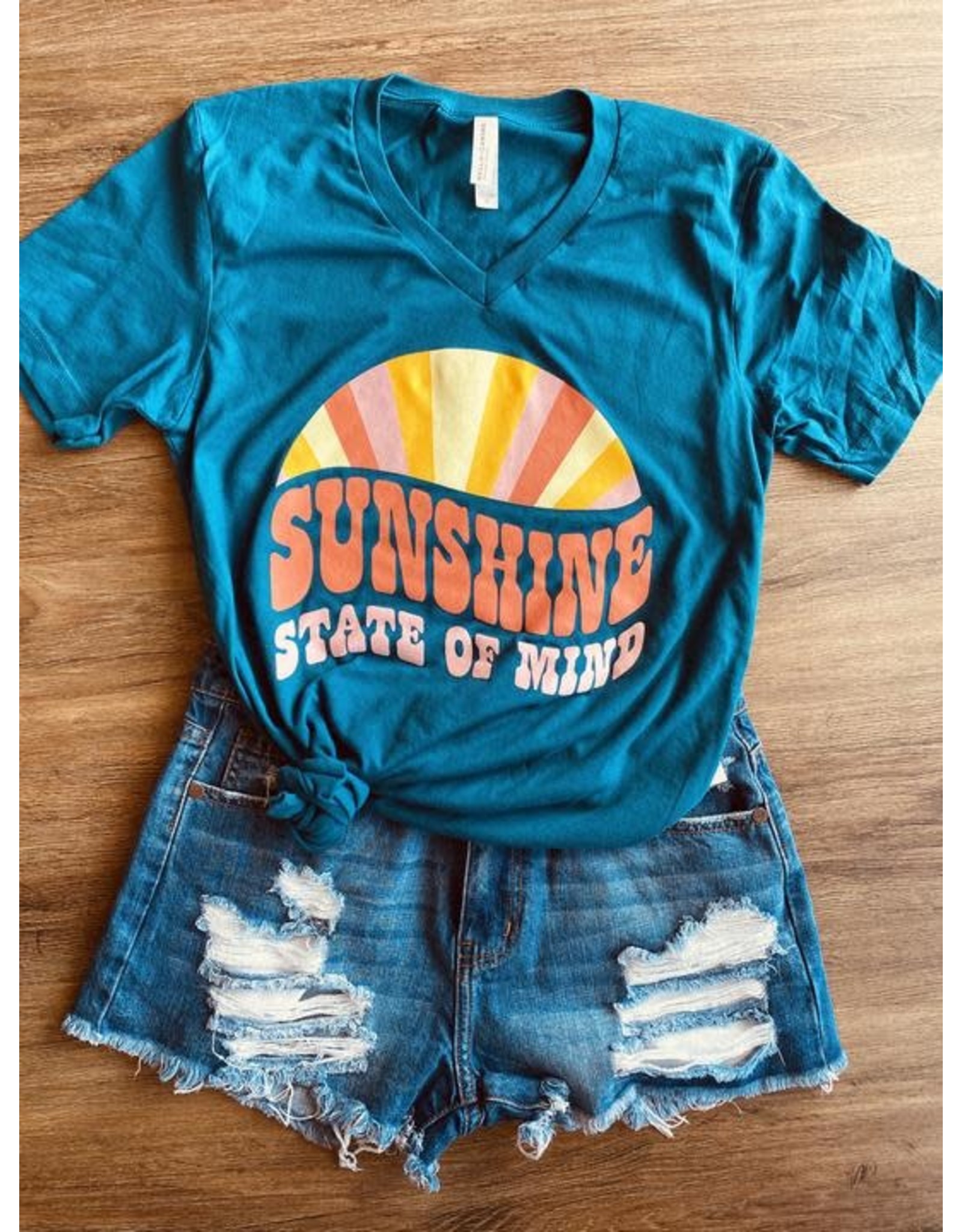 Texas Heart Co Sunshine State of Mind T-Shirt