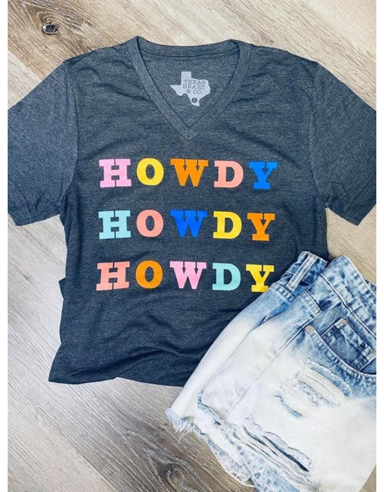 Texas Heart Co Howdy T-Shirt