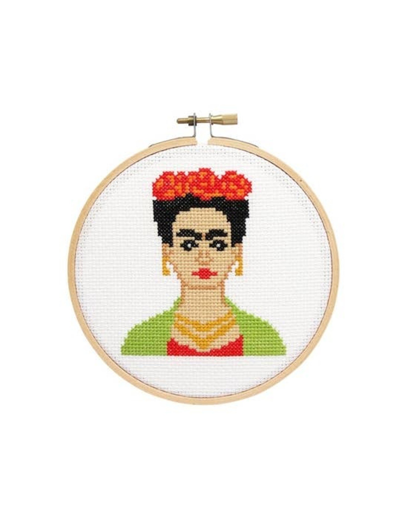 The Stranded Stitch Frida Cross Stitch Kit