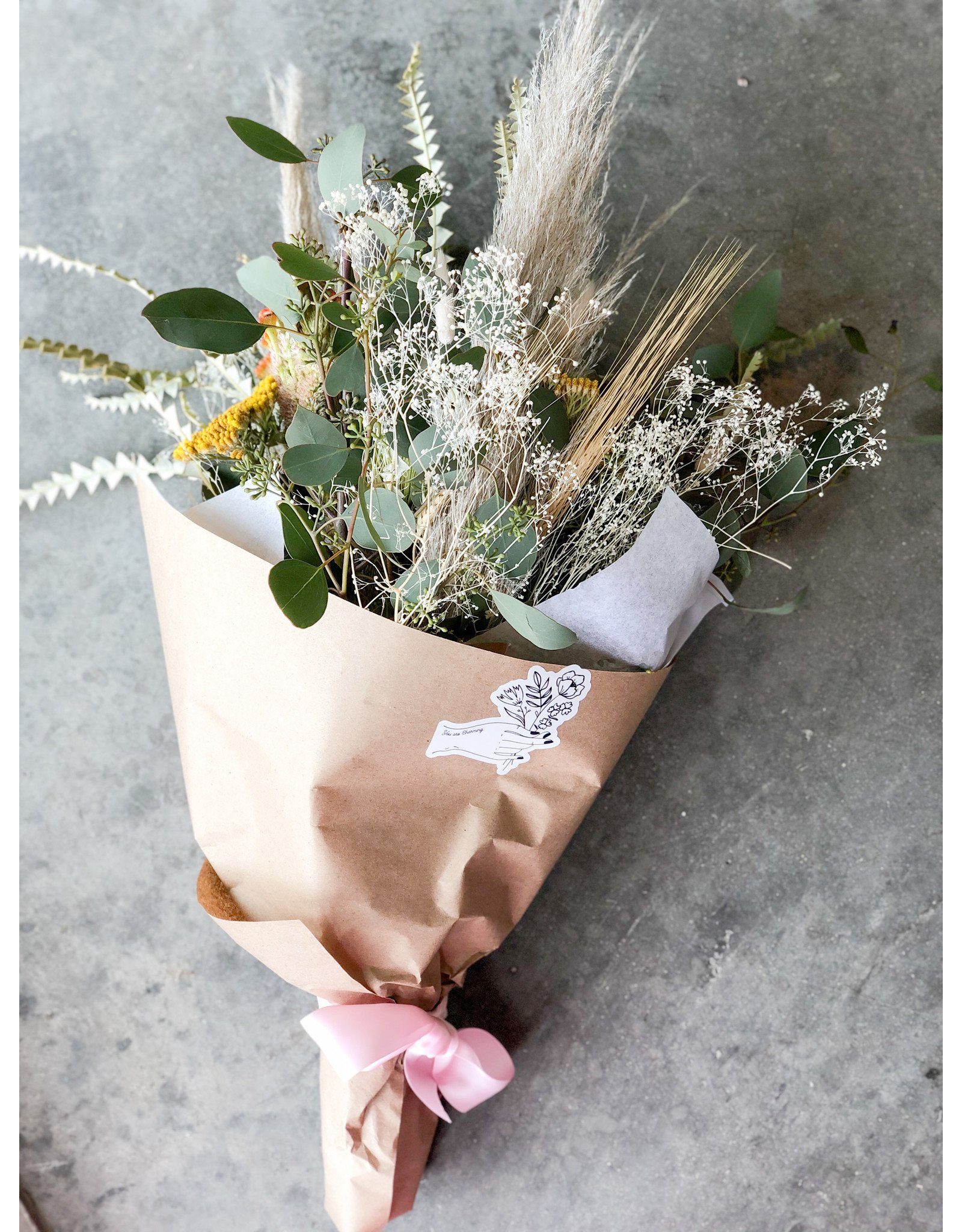 Charming @ The Market Dried/Preserved Flower Bundle