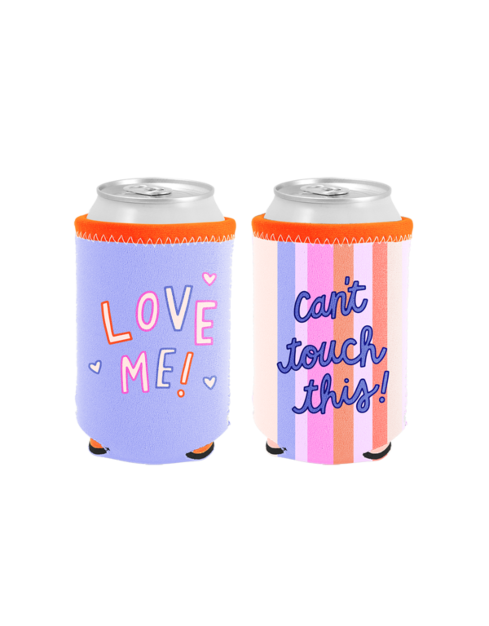 Talking Out of Turn Reversible Can Cooler - Can't Touch This