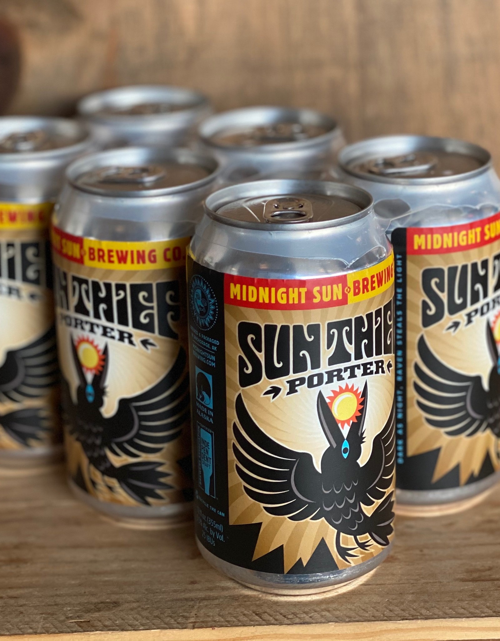 Midnight Sun Sun Thief Porter Cans 6-pack