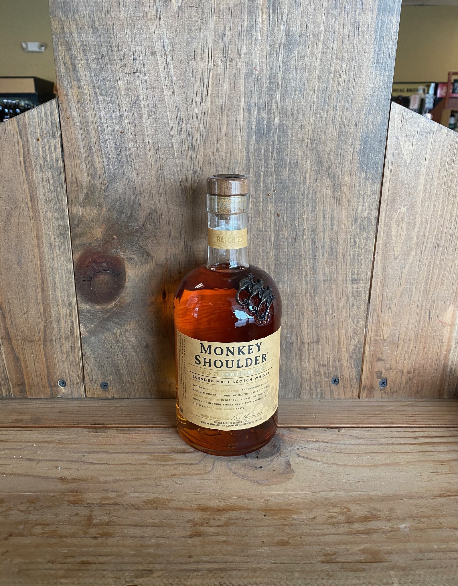 Monkey Shoulder Blended Malt Scotch Whisky