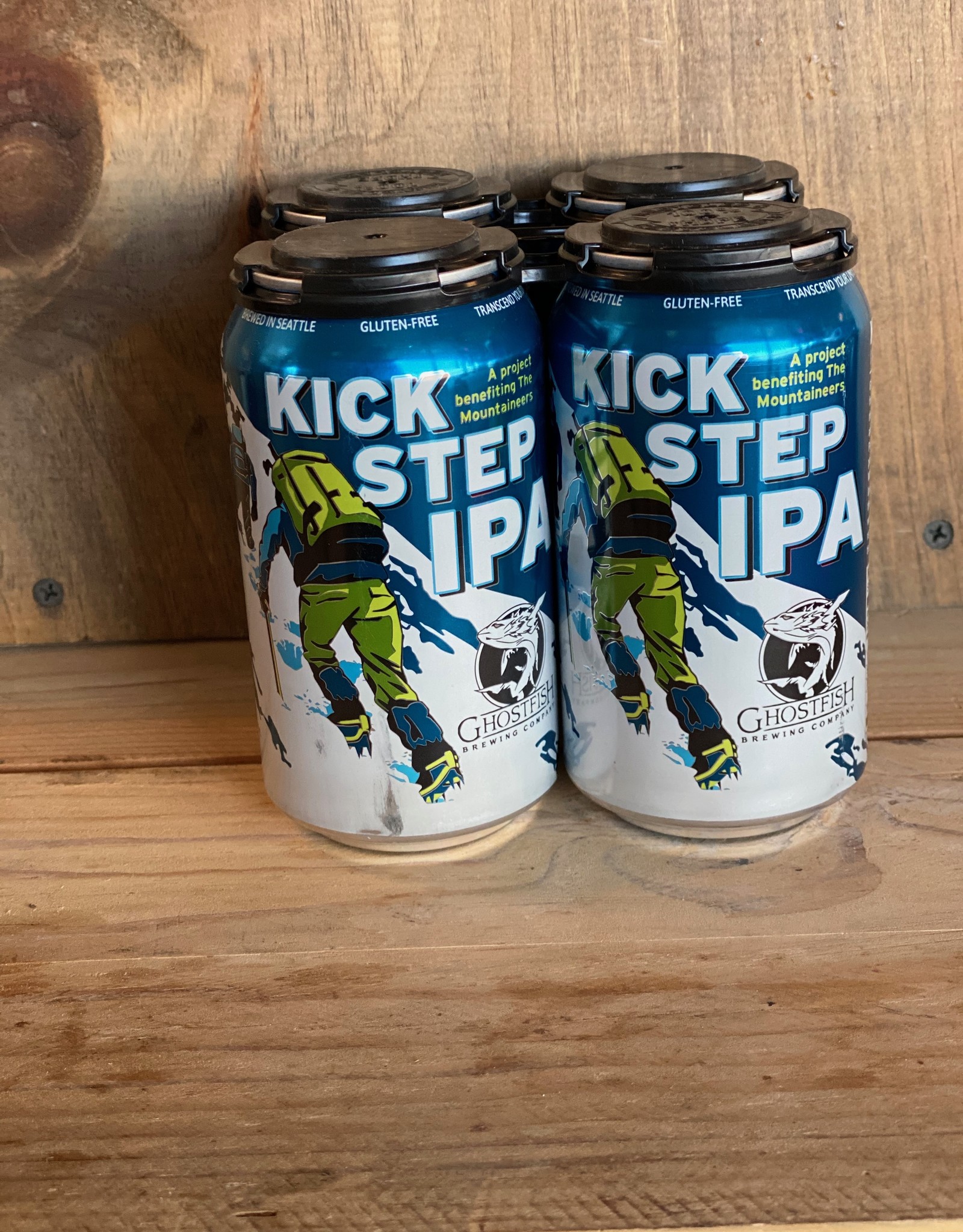 GhostFish Brewing Ghostfish (Gluten-Free) Kick Step IPA Cans 4-pack