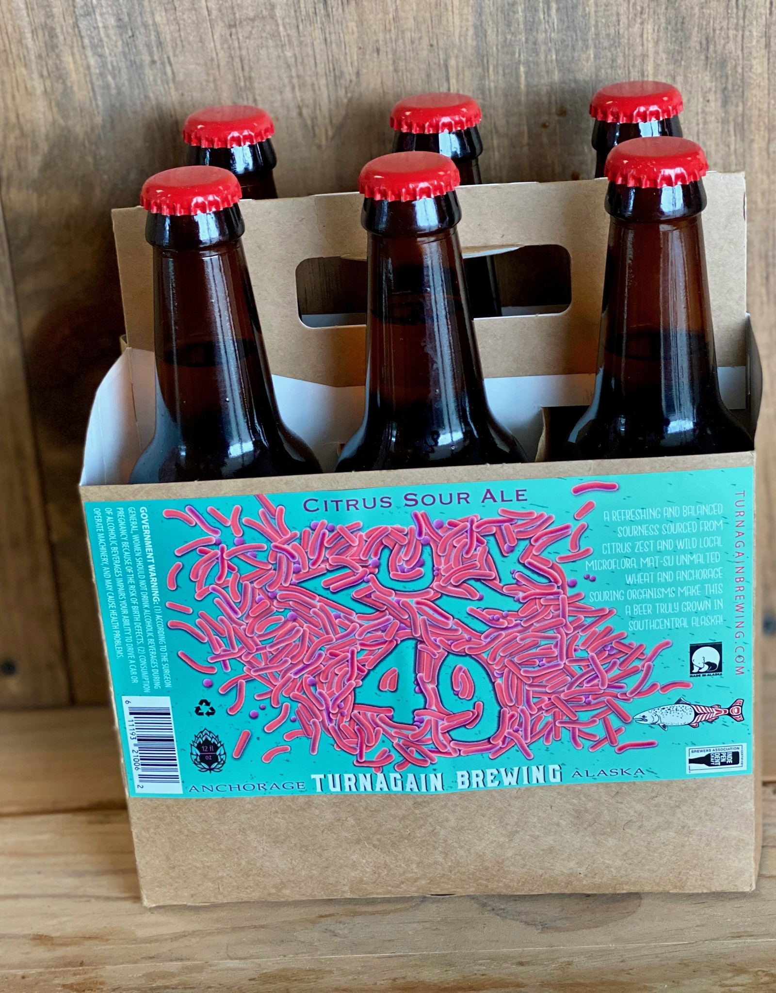 Turnagain Brewing Funk 49 12oz bottles 6-pack