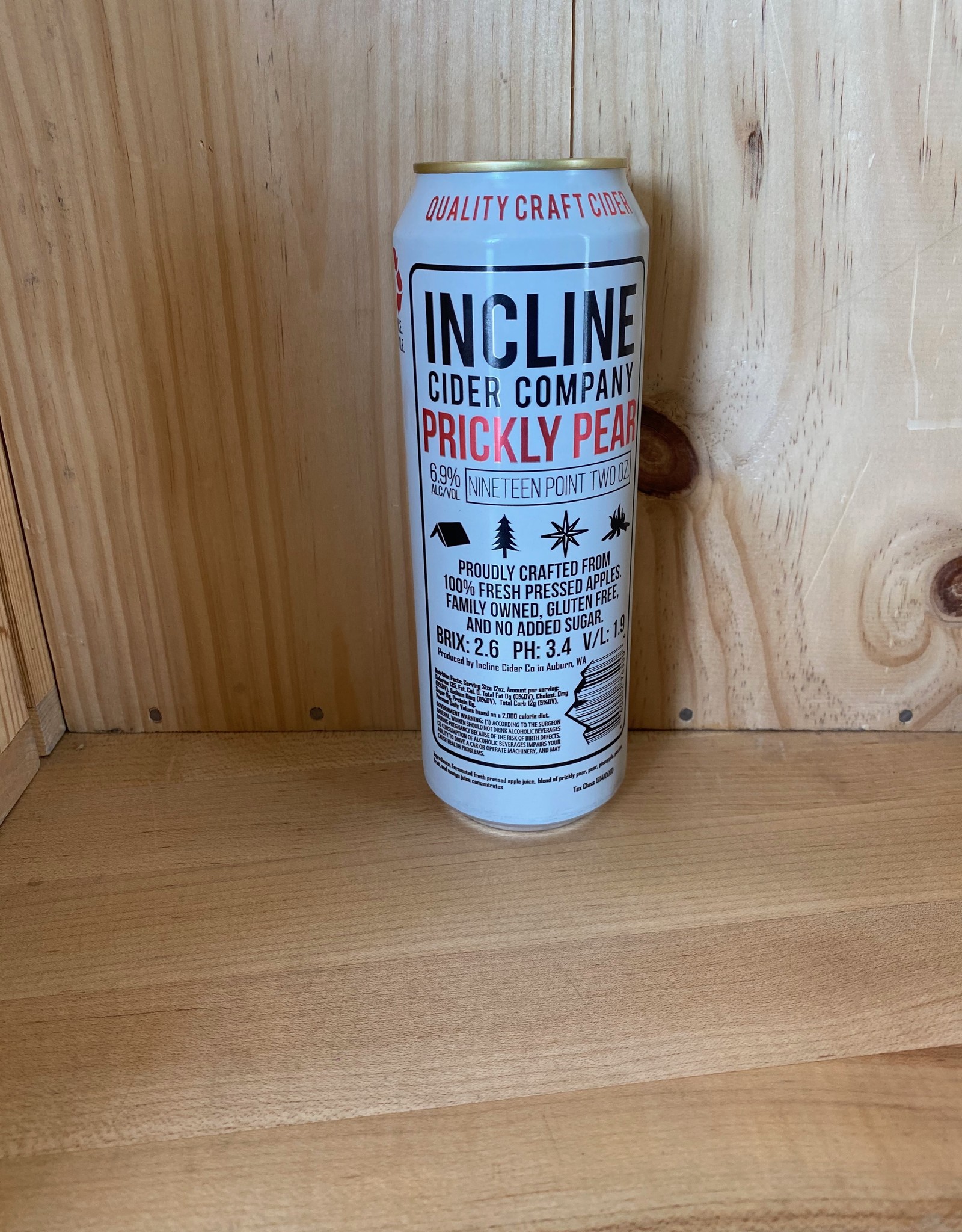 Incline Prickly Pear Cider 19.2oz Can