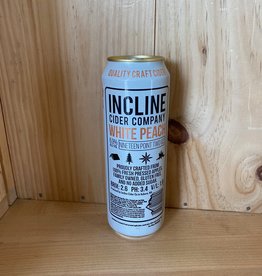 Incline Cider Company Incline White Peach Cider 19.2oz Can