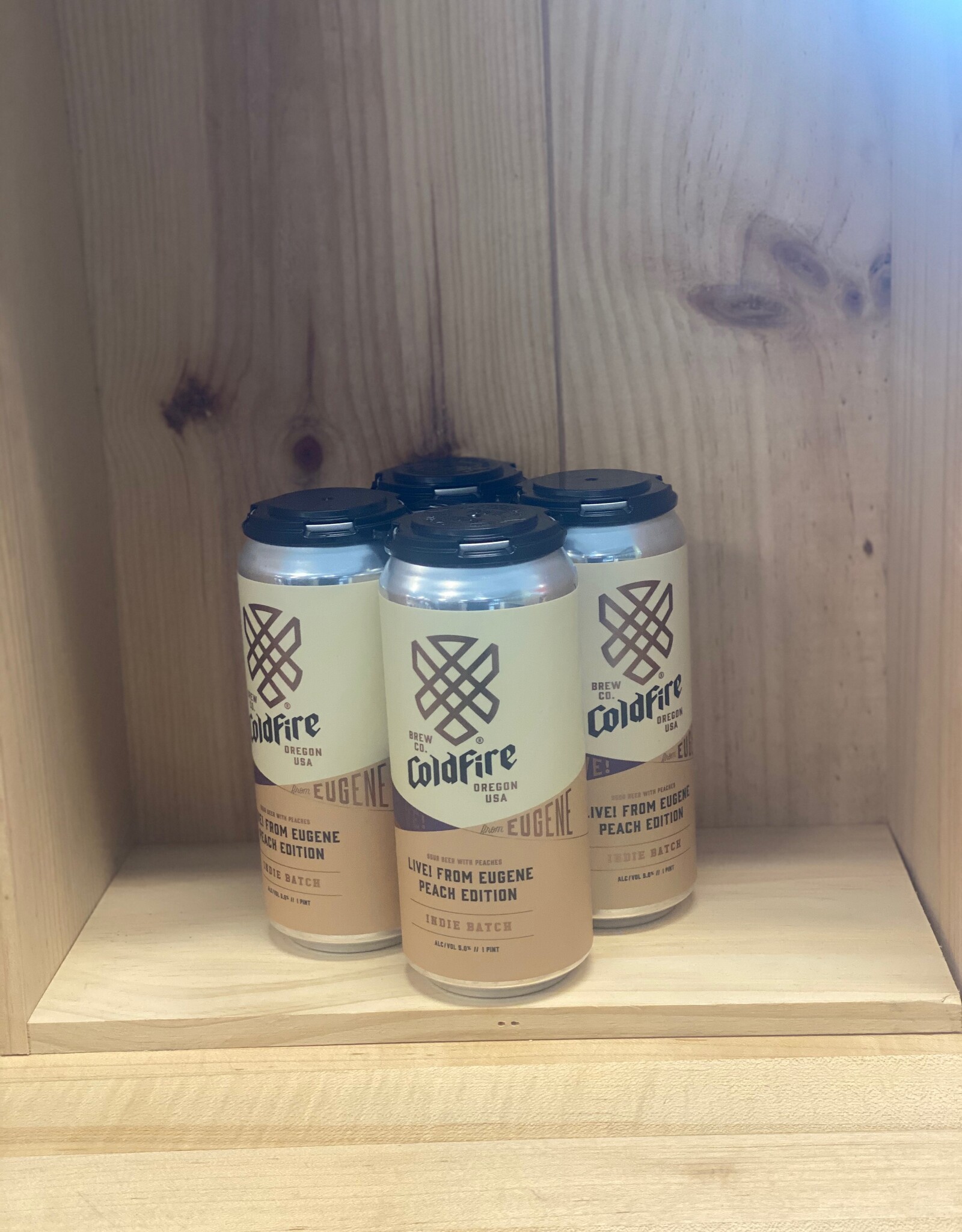 ColdFire Brewing Live From Eugene Cans 4-pack