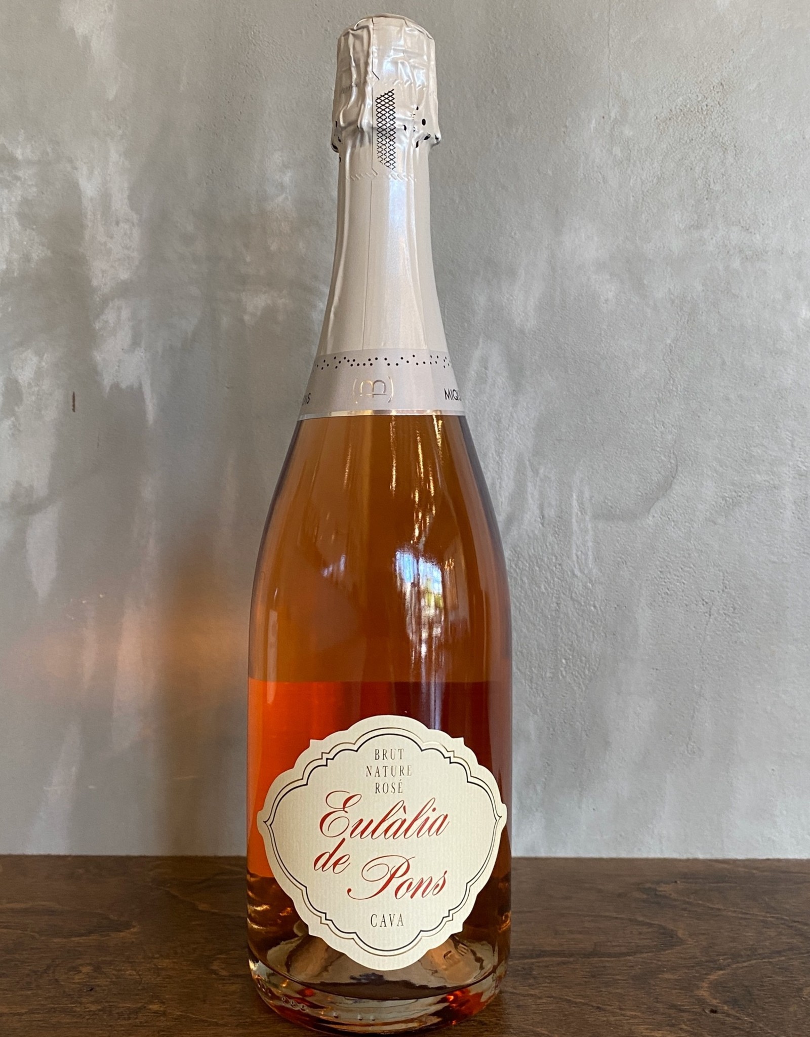 Eulália de Pons Brut Nature Rosé Cava