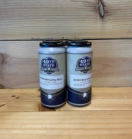 49th State Nitro McCarthys Stout Cans 4-pack