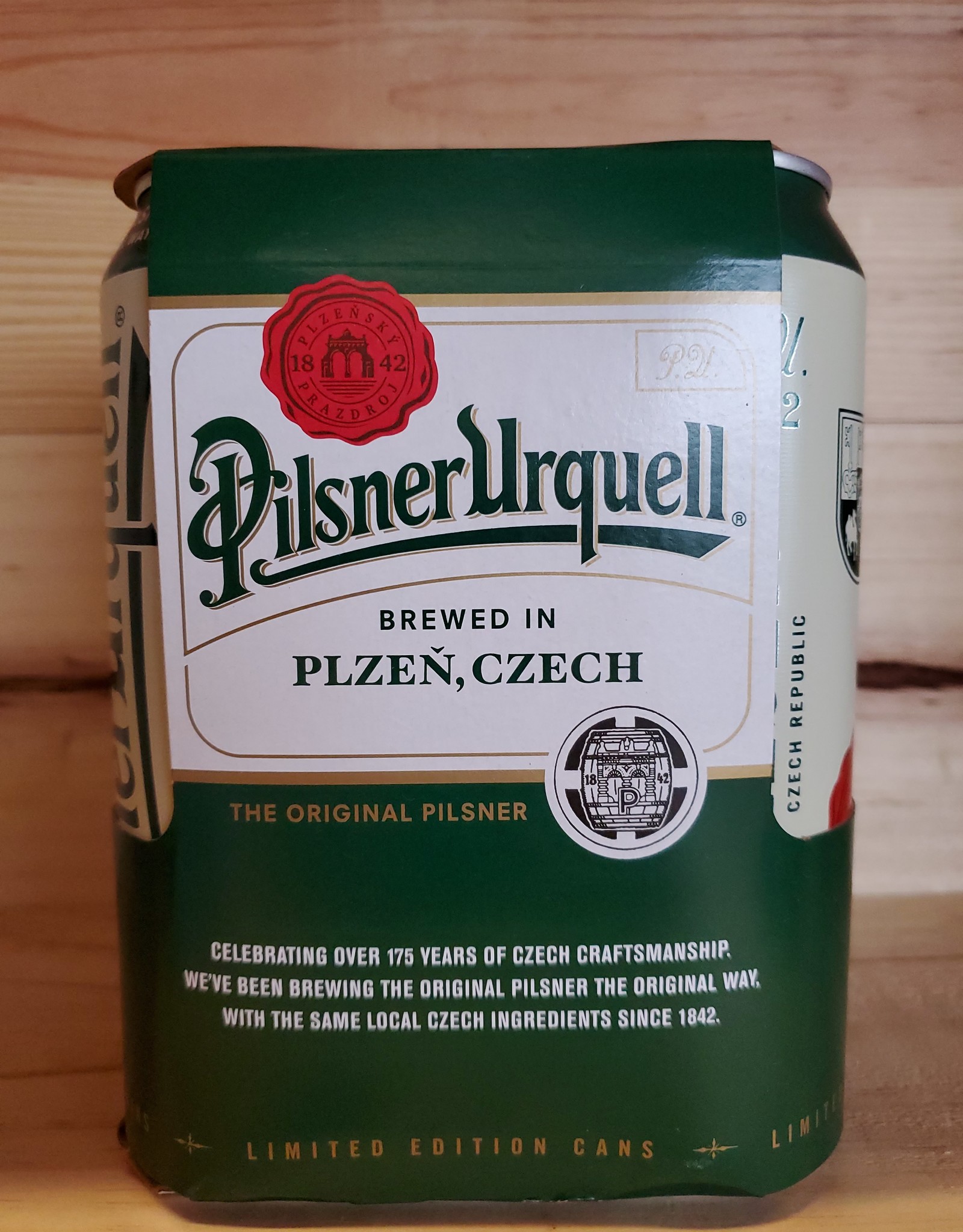 Pilsner Urquell Can 4-Pack