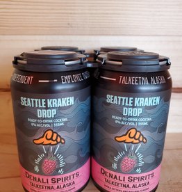 Denali Spirits Seattle Kraken Drop Raspberry Lemon Cans 4-pack