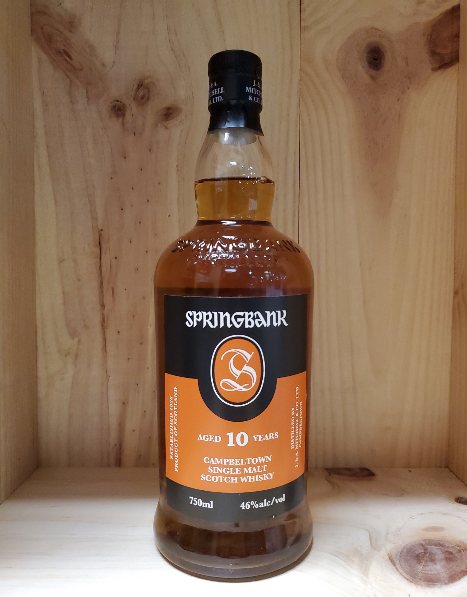 Springbank 10yr Single Malt Scotch Whisky (Orange Label) - NO DISCOUNTS