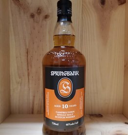 Springbank 10yr Single Malt Scotch Whisky (Orange Label) - NO DISCOUNTS