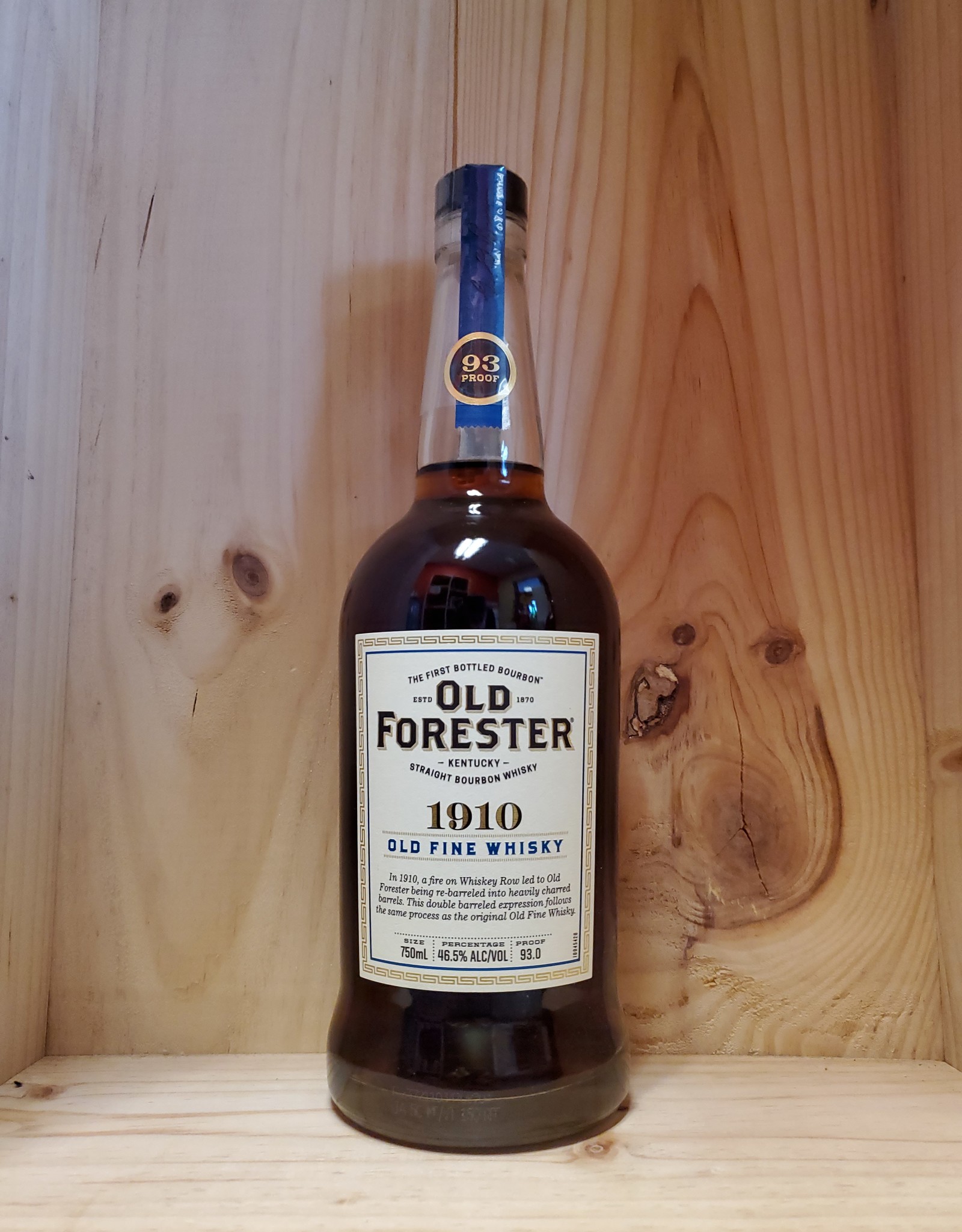 Old Forester 1910 Old  Fine Whiskey