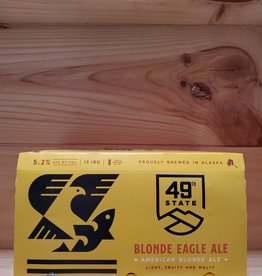 49th State Blonde Eagle Ale Cans 6-pack