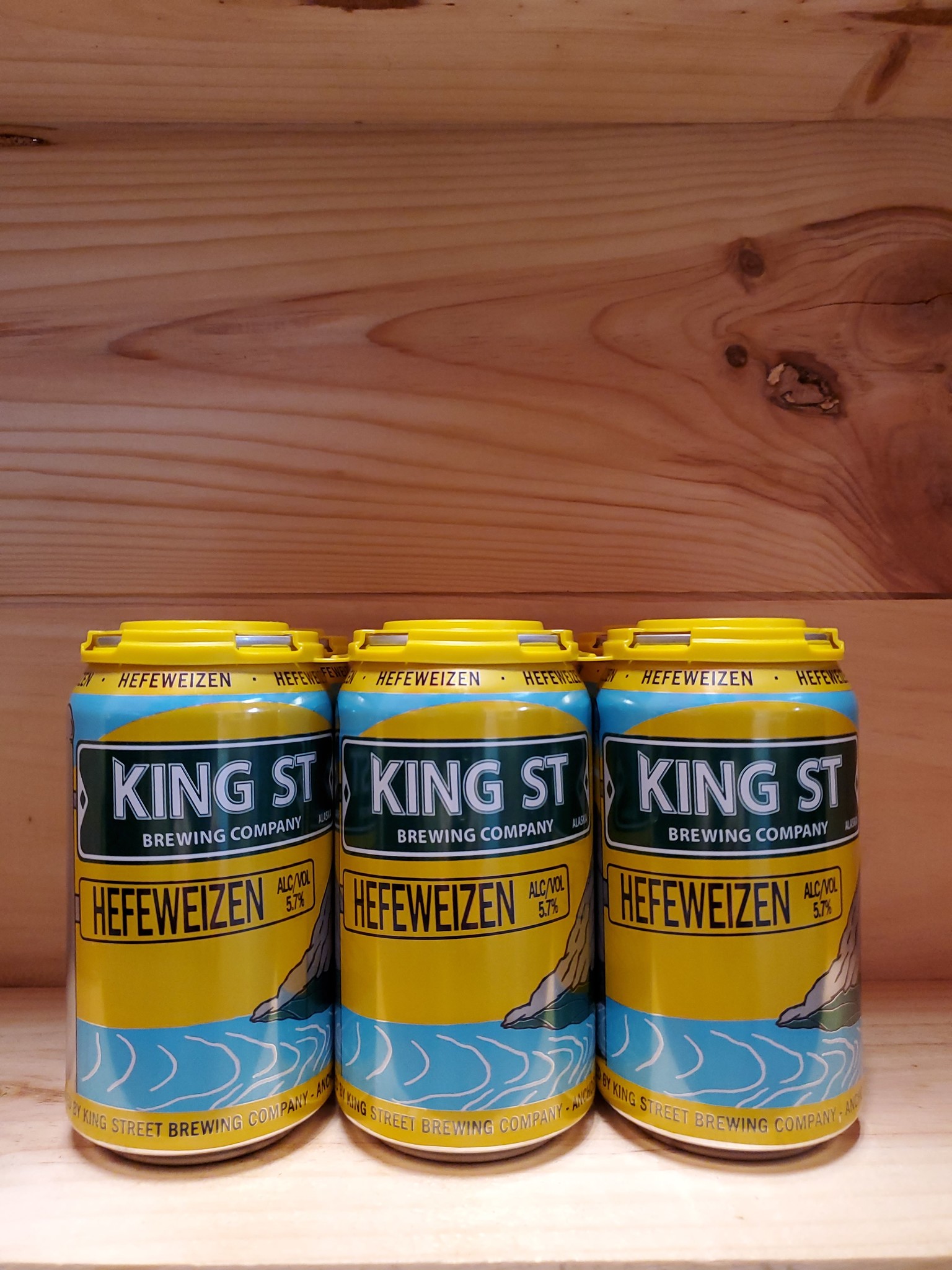 King Street Hefeweizen Cans 6Pack La Bodega Flagship