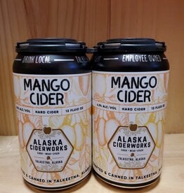 Alaska Ciderworks Mango Cider Cans 4-pack