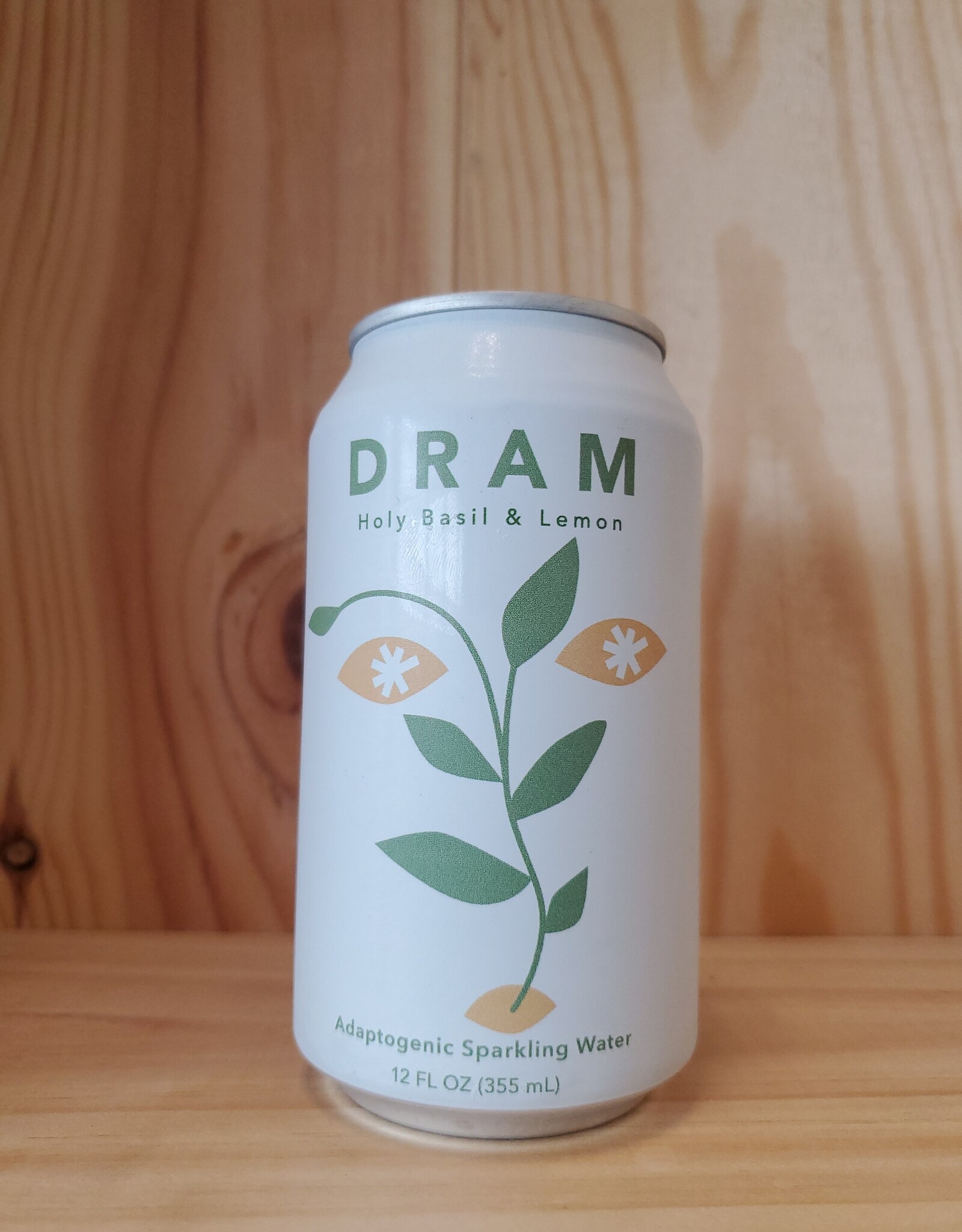DRAM Holy Basil & Lemon Sparkling Cans