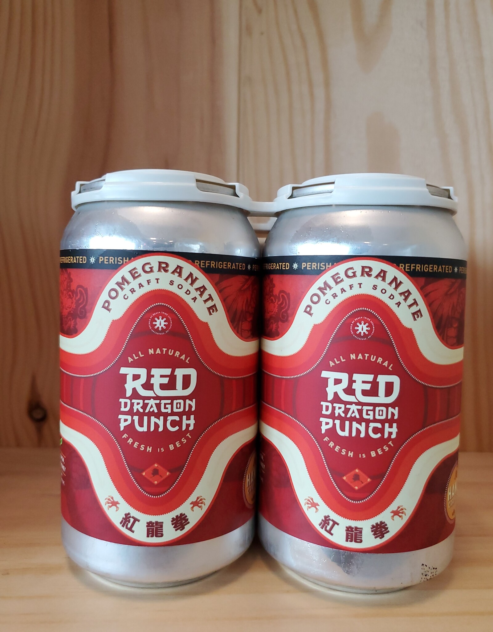 Beach Tribe Sodaworks Red Dragon Punch Cans 4-pack