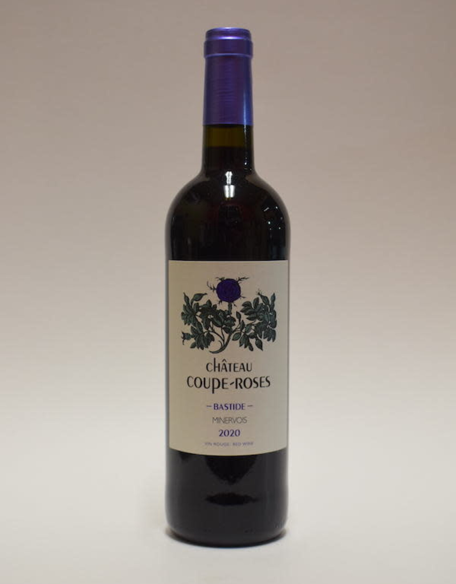 Coupe Roses 'La Bastide' Minervois Rouge