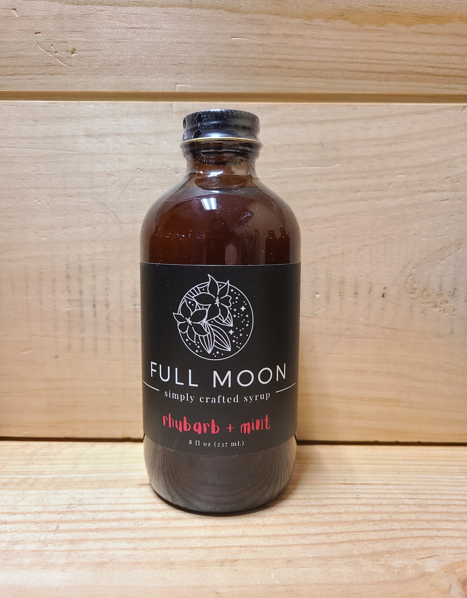 Full Moon Rhubarb Mint Simple Syrup