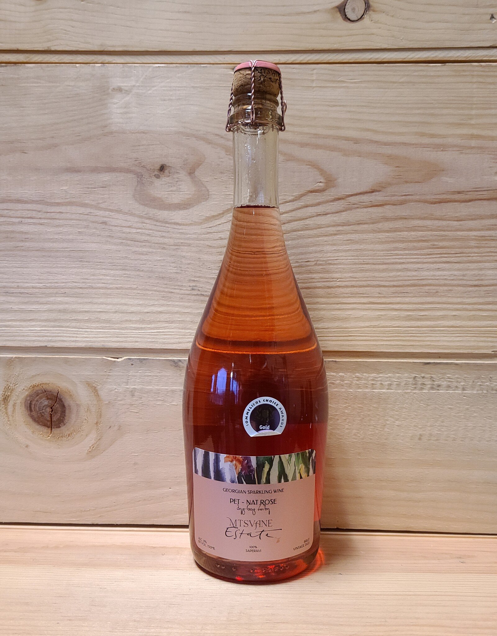 Mtsvane Estate Pet-Nat Saperavi Rosé