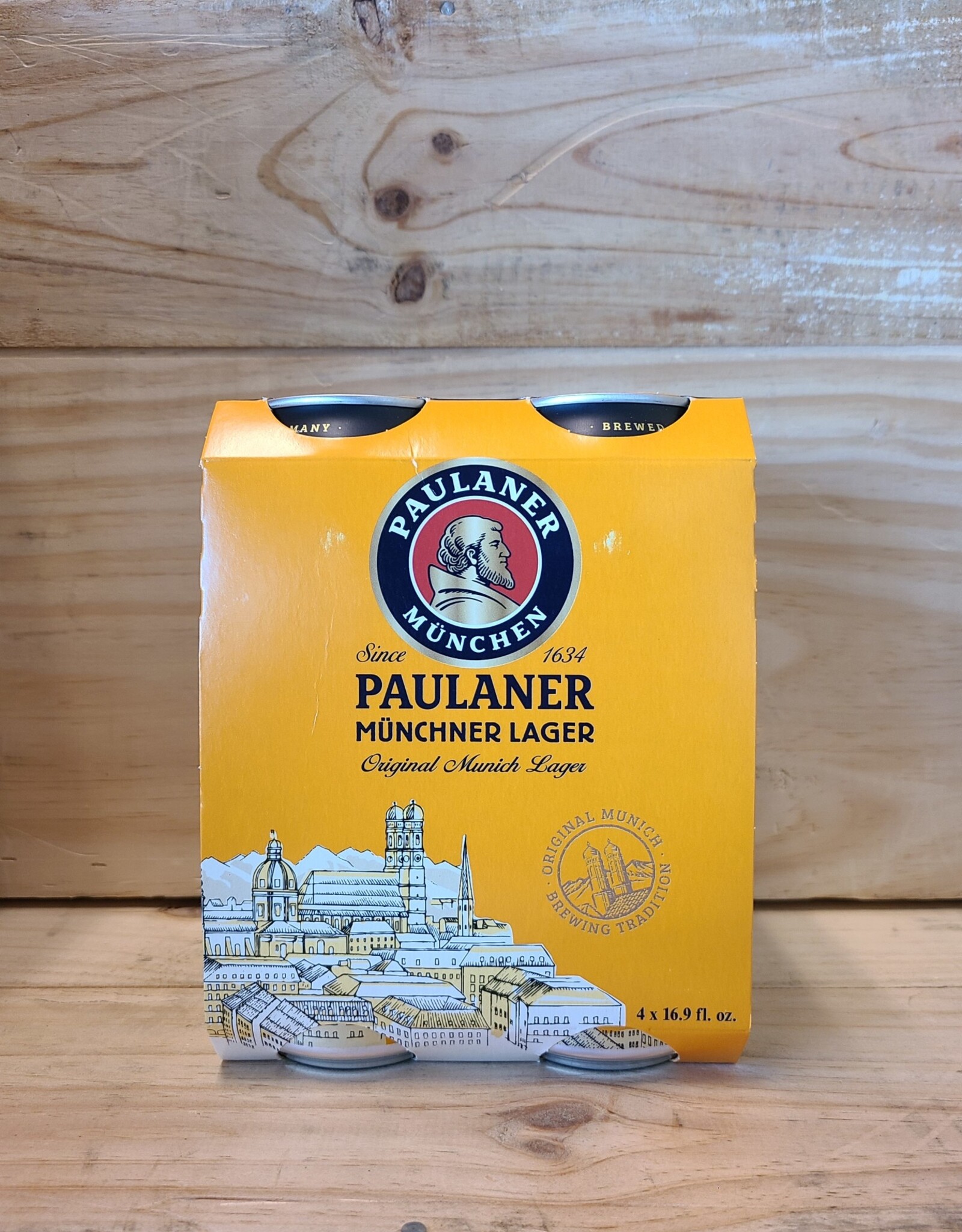 Paulaner Original Munich Lager Cans 4-pack
