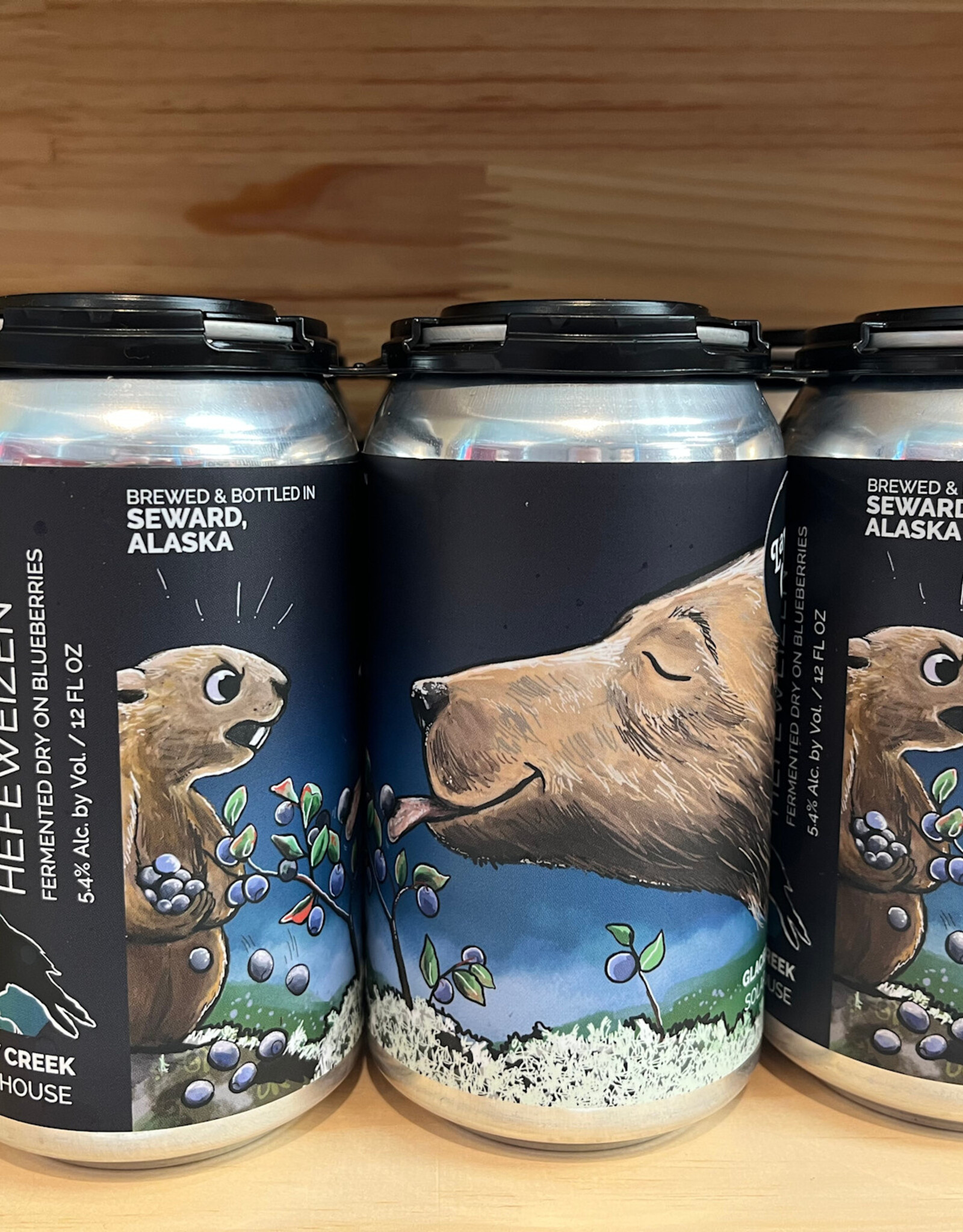 Stoney Creek Blue Hefeweizen w/ Fresh Blueberries Cans 6-pack