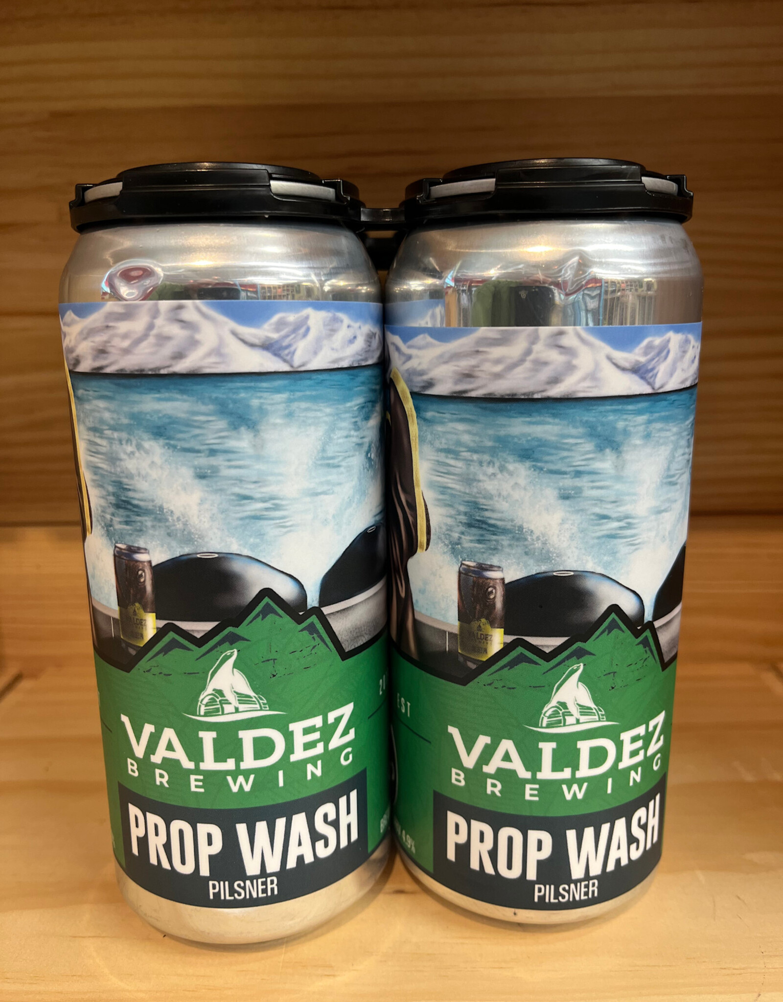 Valdez Prop Wash Pilsner Cans 4-pack