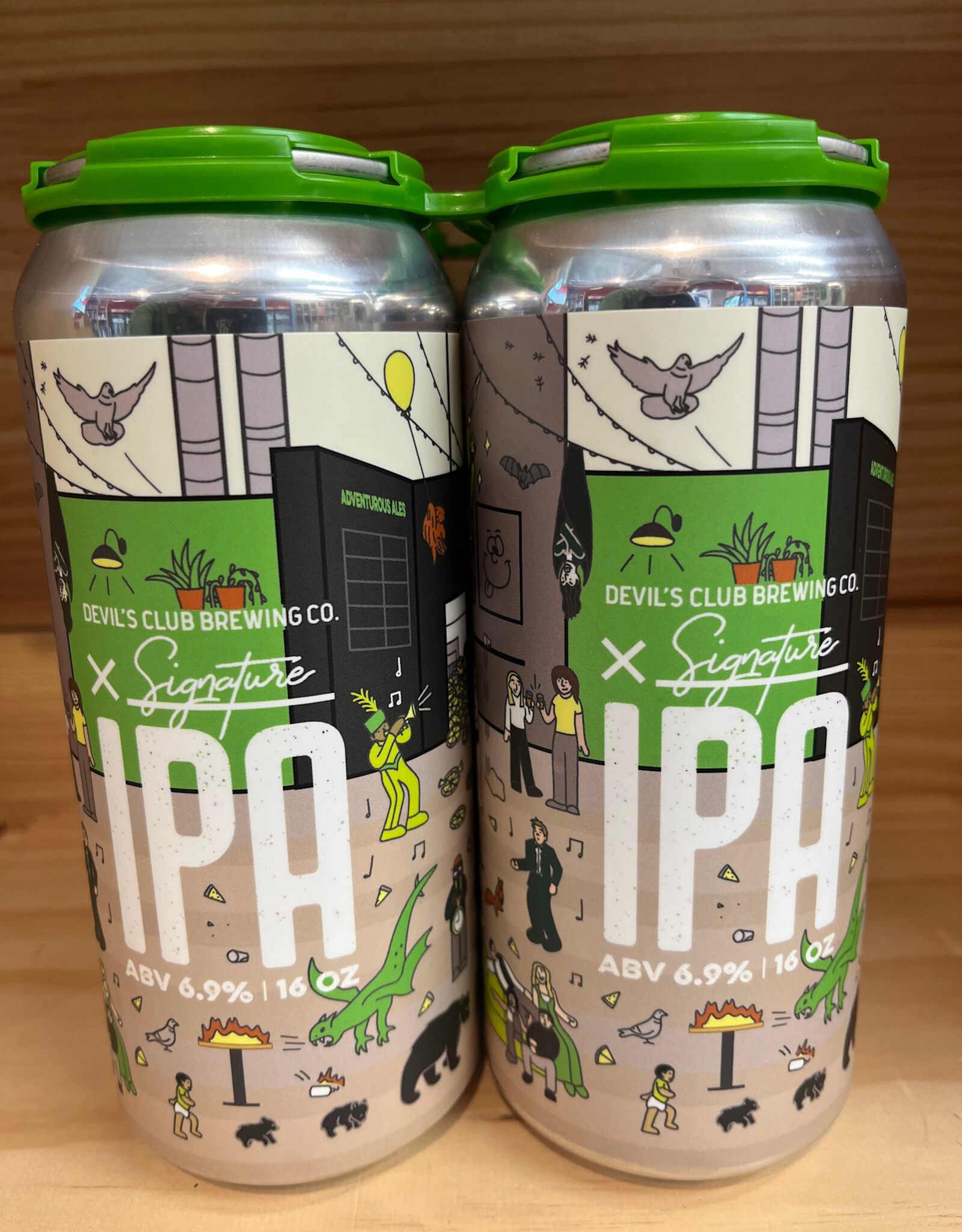Devil's Club Signature IPA Cans 4-pack