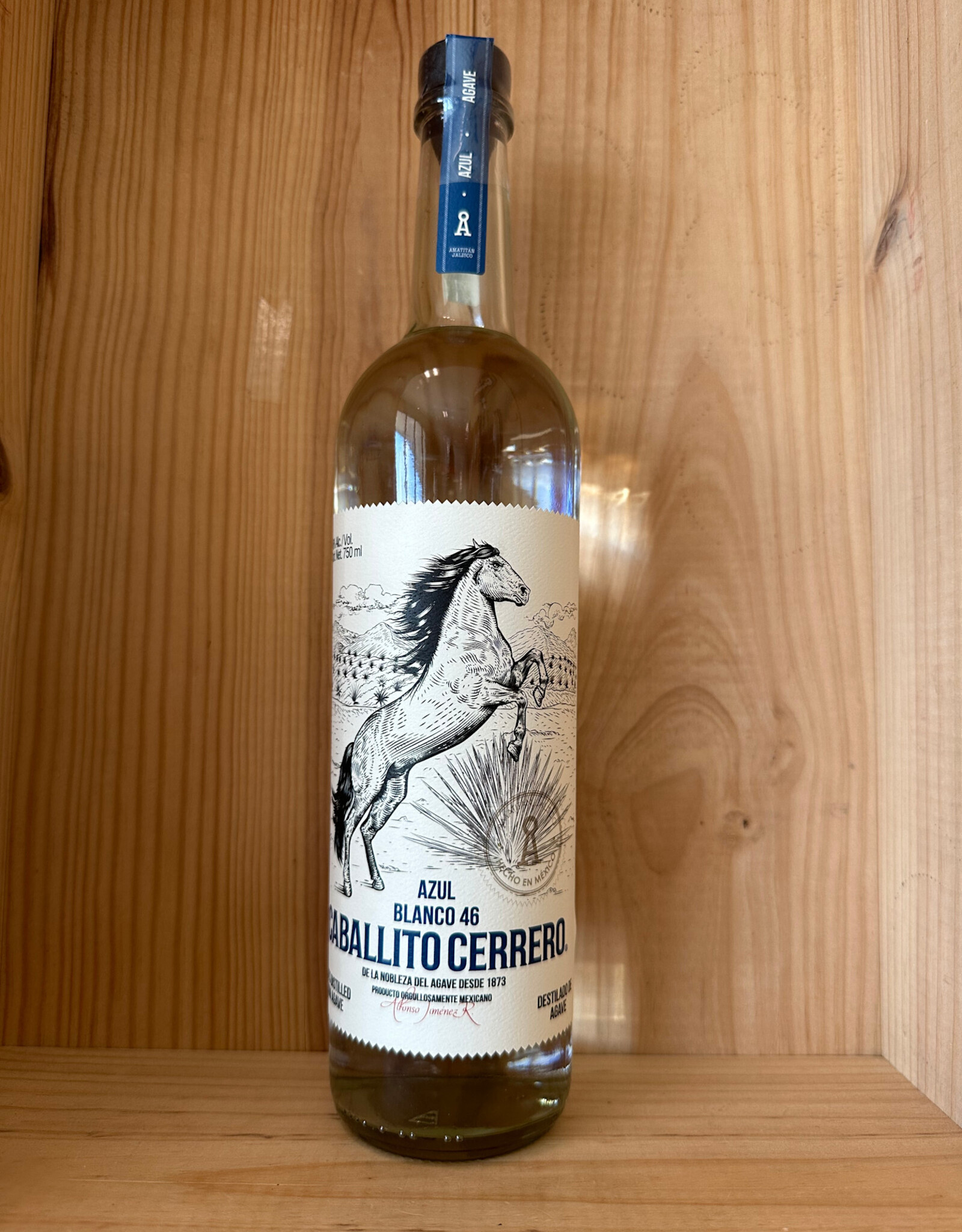 Caballito Cerrero Azul Blanco