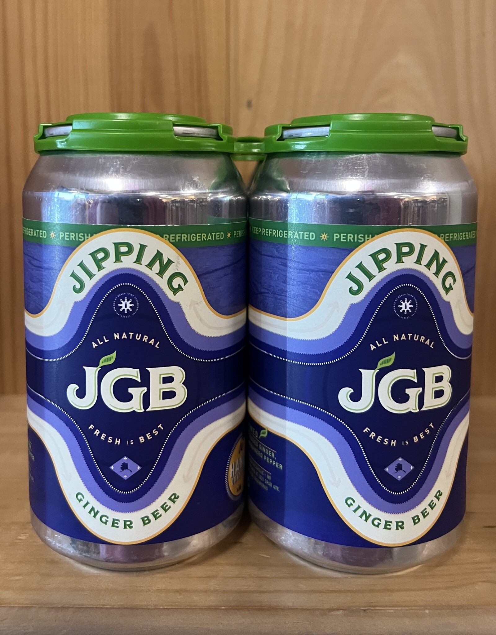 Beach Tribe Sodaworks Jipping Ginger Beer 4-pack Cans