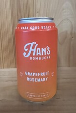 Hans Kombucha Grapefruit Rosemary