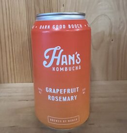 Hans Kombucha Grapefruit Rosemary