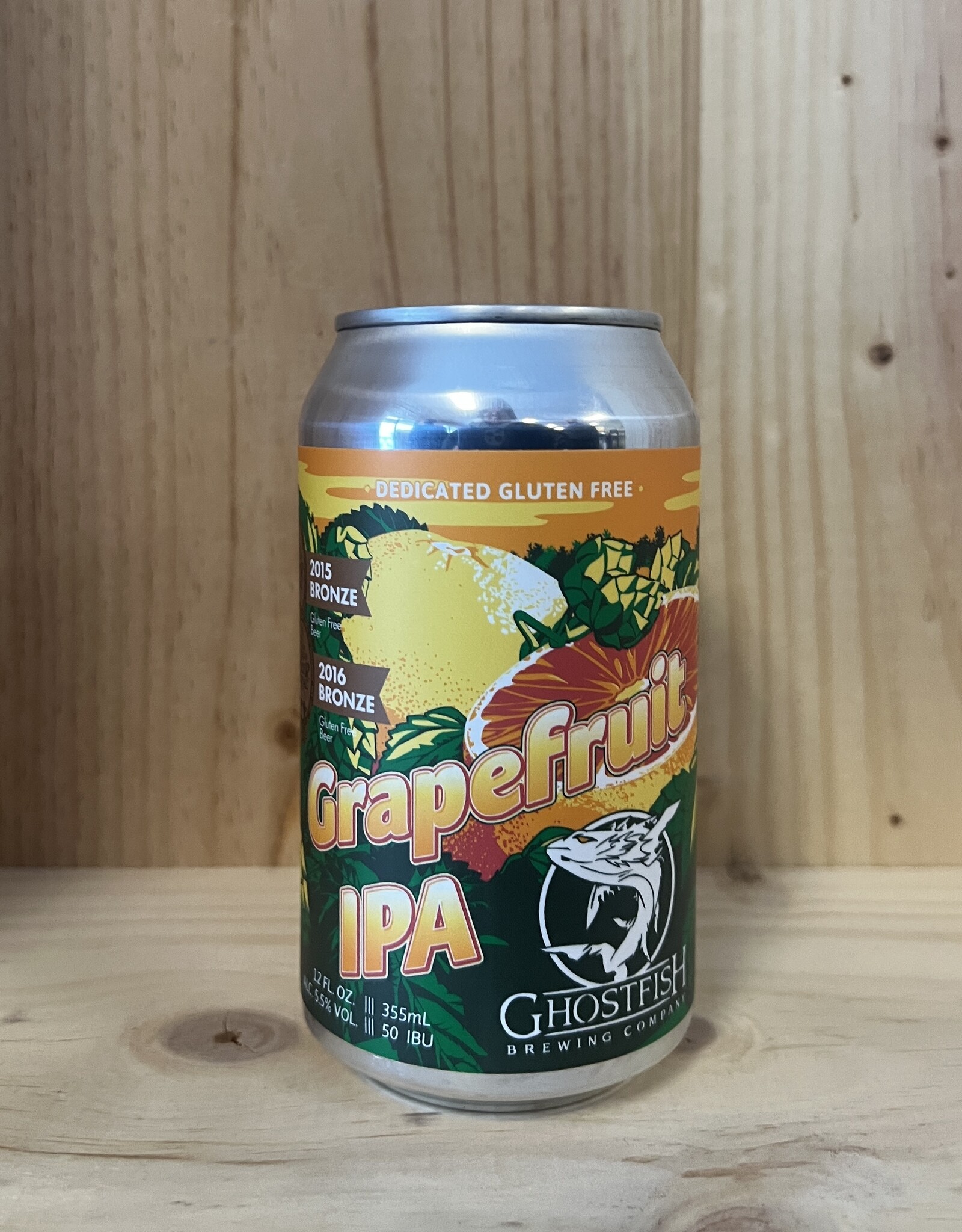 Ghostfish (Gluten-Free) Grapefruit IPA Cans  4-pack