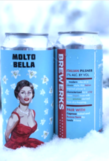 Brewerks Molto Bella Italian Pilsner Cans 4-pack
