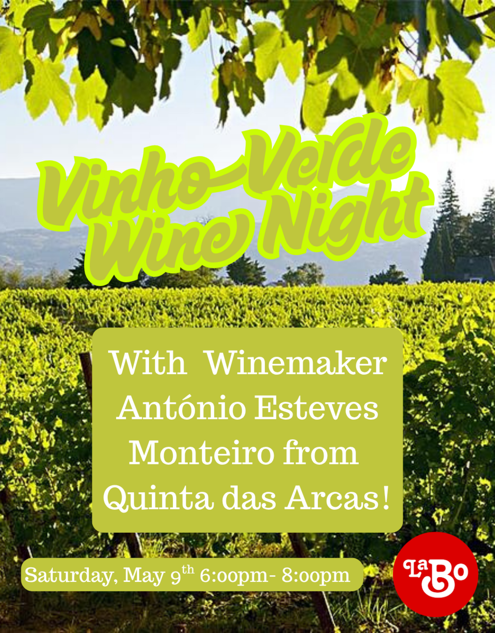Vinho Verde Wine Night Ticket