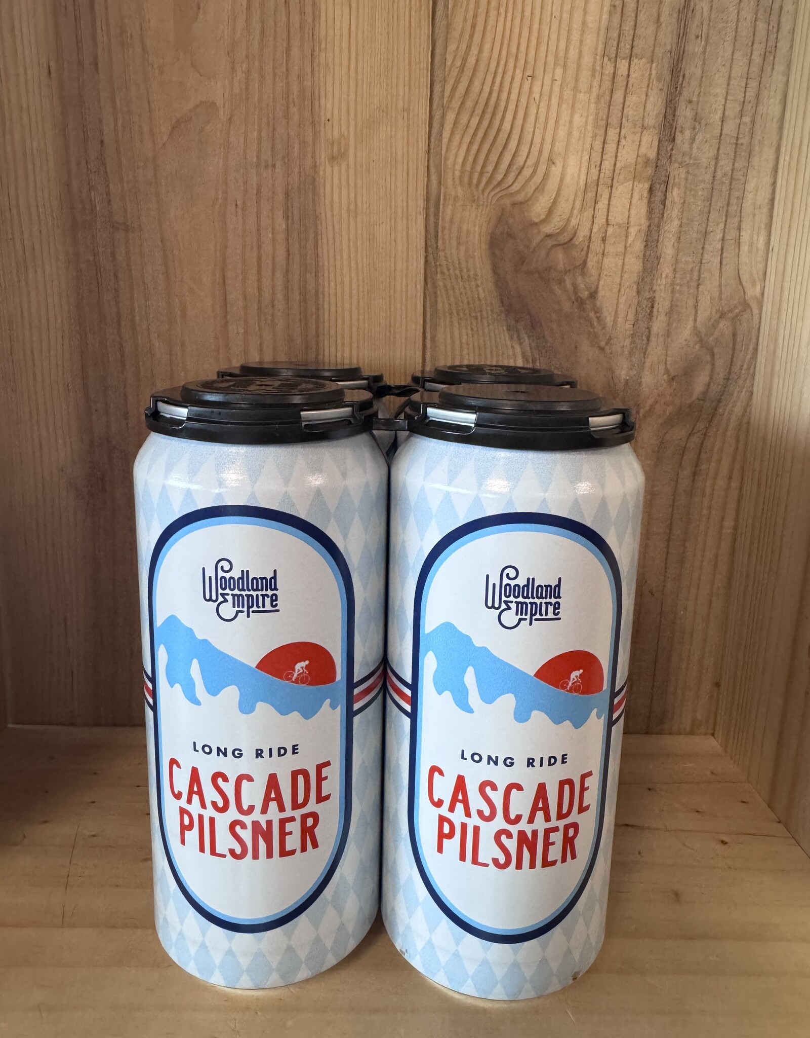 Woodland Empire Long Ride Cascade Pilsner Cans 4-pack