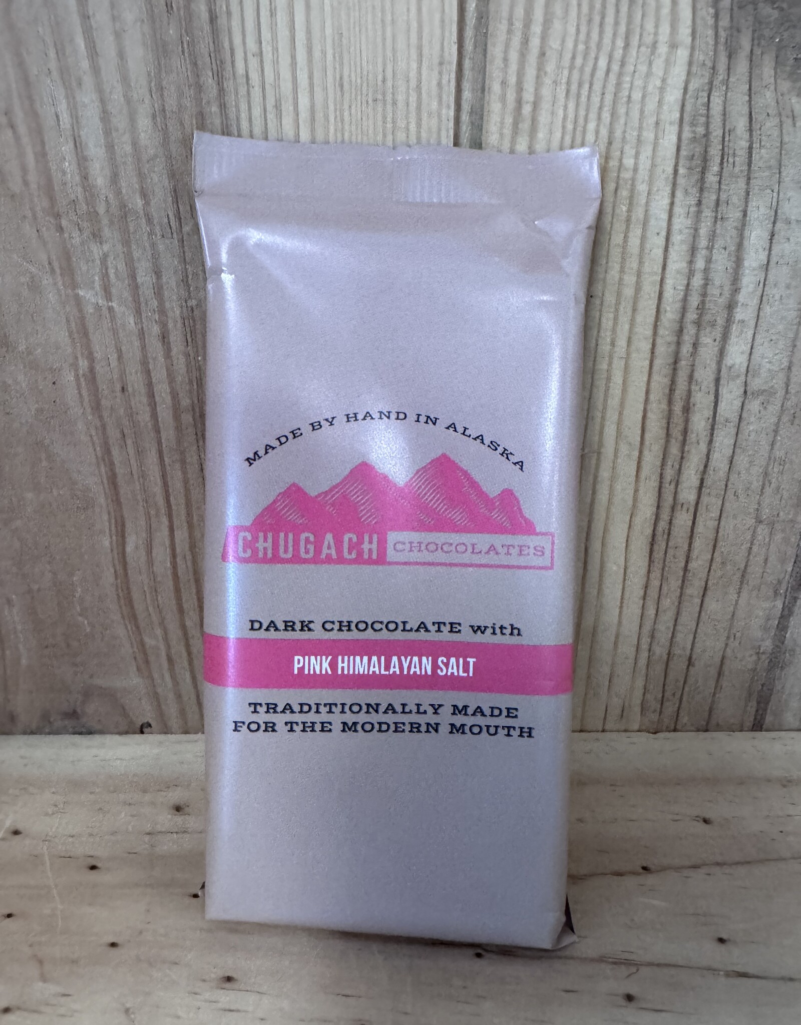 Chugach Chocolates Pink Himalayan Sea Salt Bar