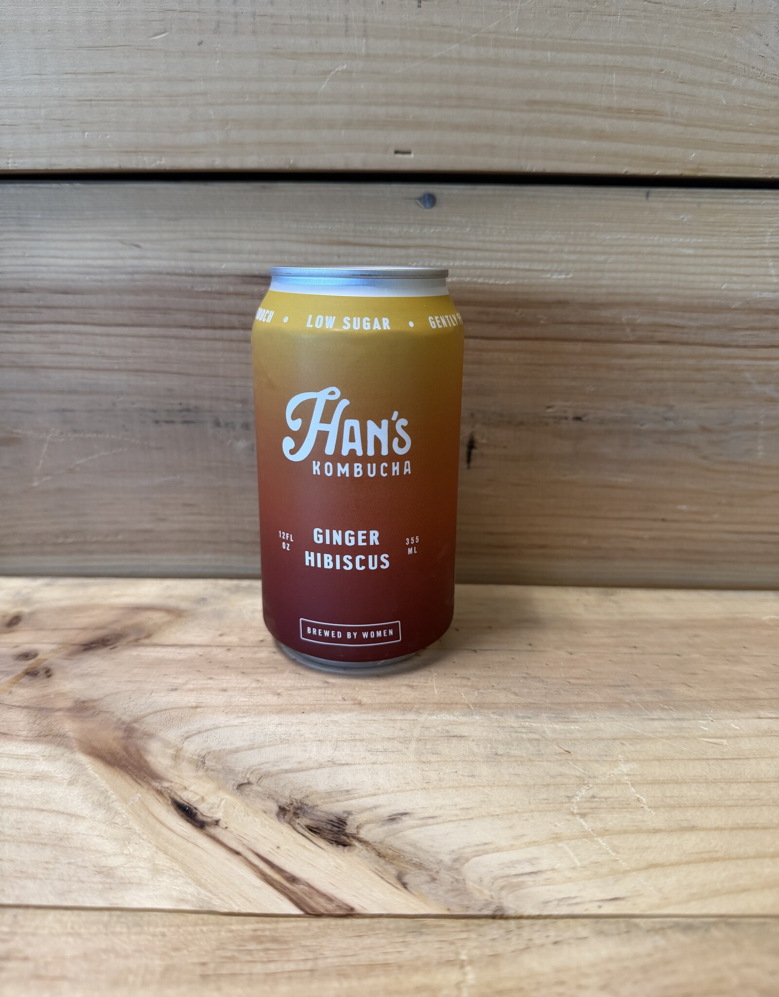 Hans Kombucha Ginger Hibiscus