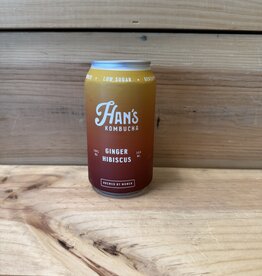 Hans Kombucha Ginger Hibiscus