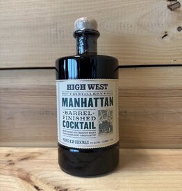 High West Manhattan Barrel Finished Cocktail