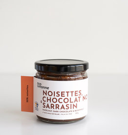 Allo Simonne Tartinade Noisettes, Chocolat noir et Sarrasin