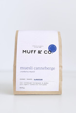Muff & co. Mélange à muffin Muesli Canneberge