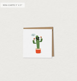 Mimosa Design Carte de souhait- Aye cactus