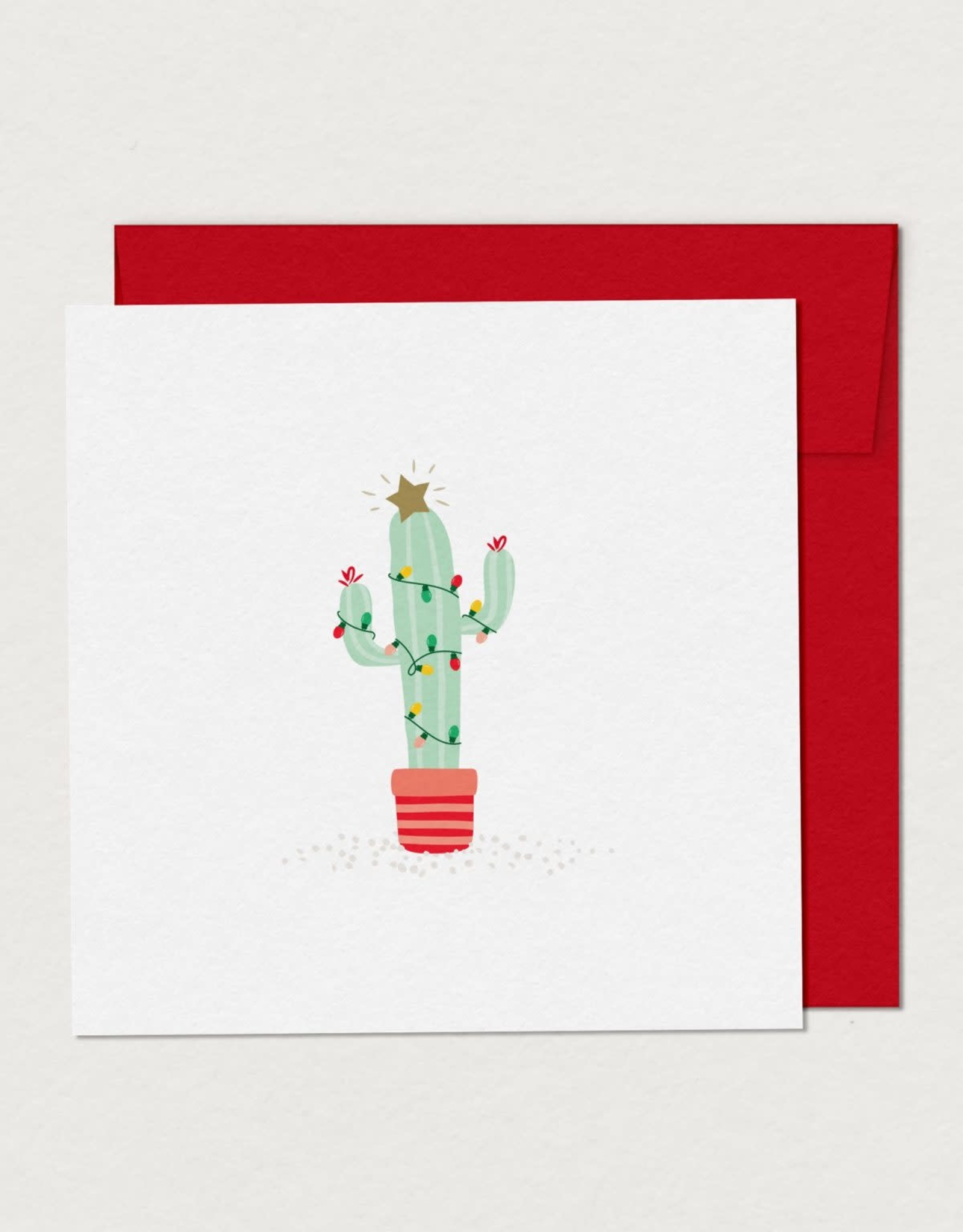 Mimosa Design Carte de souhait- cactus décoré