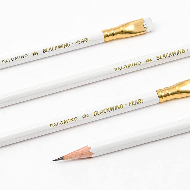 Blackwing Pearl Balanced Graphite Pencils - Pearl White